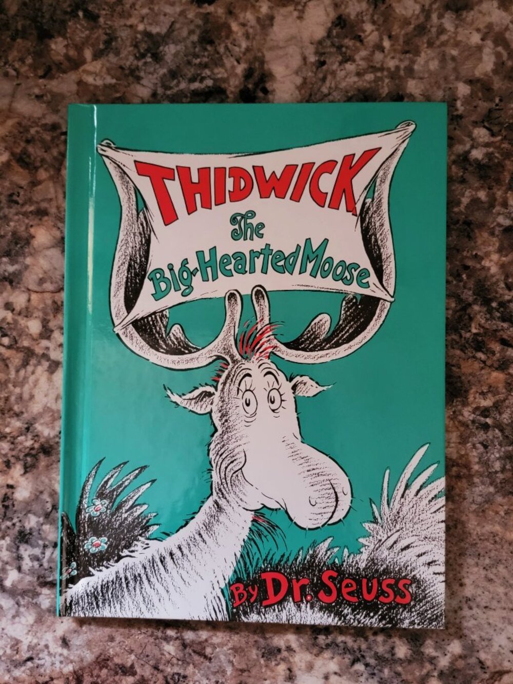 Dr Seuss Thidwick The Big Hearted Moose Hardcover Book-Large size